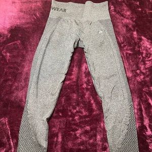 Ryderwear charcoal marl seamless staples legging